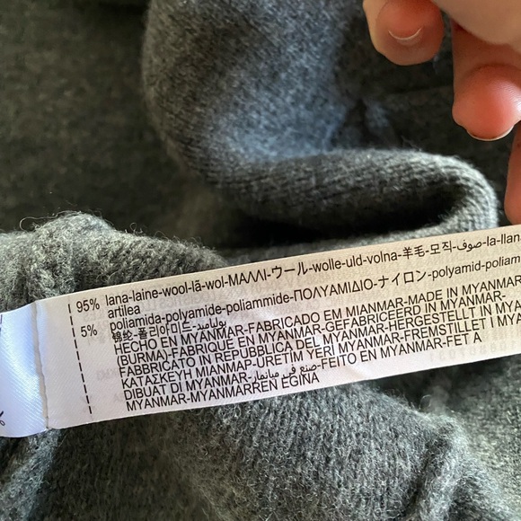 Zara Wool Oversized Coat NWT - Picture 9 of 16